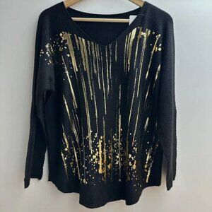 Divine Loraine V Neck Sweater